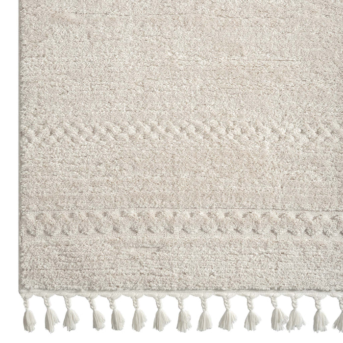Addie Soft Pile Rug - Ivory - 300X400