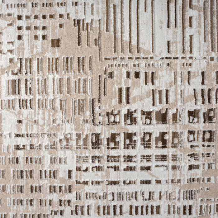 Grande Jacquard Rug Taupe 300x400