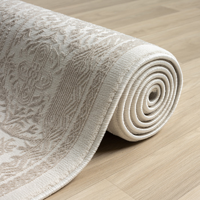 Grande Jacquard Rug Sand 80x300