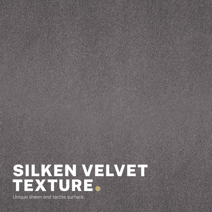 Desk Armchair - Home Office Swivel Chair Adjustable Height Seat Plume Grey