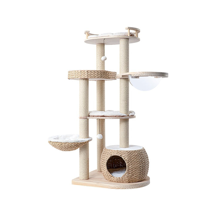 Cosy Woven Cat Perch - 141.5Cm