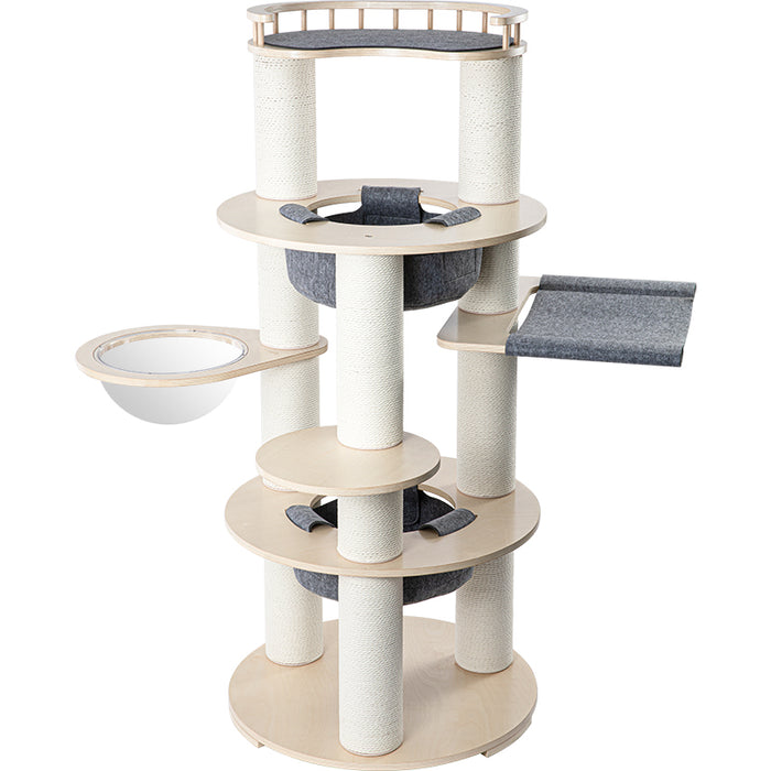 Harmony Wood Cat Tower - 168Cm