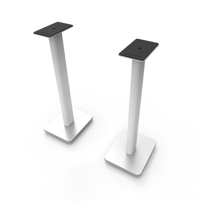 Sp26Plw 26" Tall Bookshelf Speaker Floor Stands - Pair White