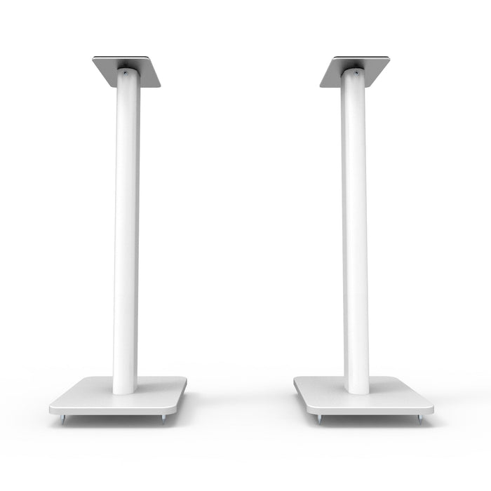 Sp26Plw 26" Tall Bookshelf Speaker Floor Stands - Pair White