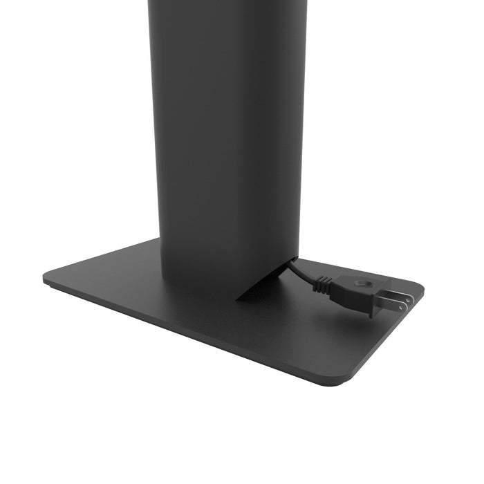 Sp9 9" Tall Universal Desktop Speaker Stand - Pair Black