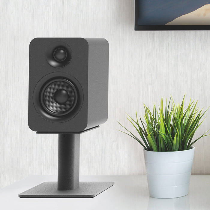 Yu Passive 4" Speakers With 1" Silk Dome Tweeter And 4" Kevlar Woofer - Black Pair