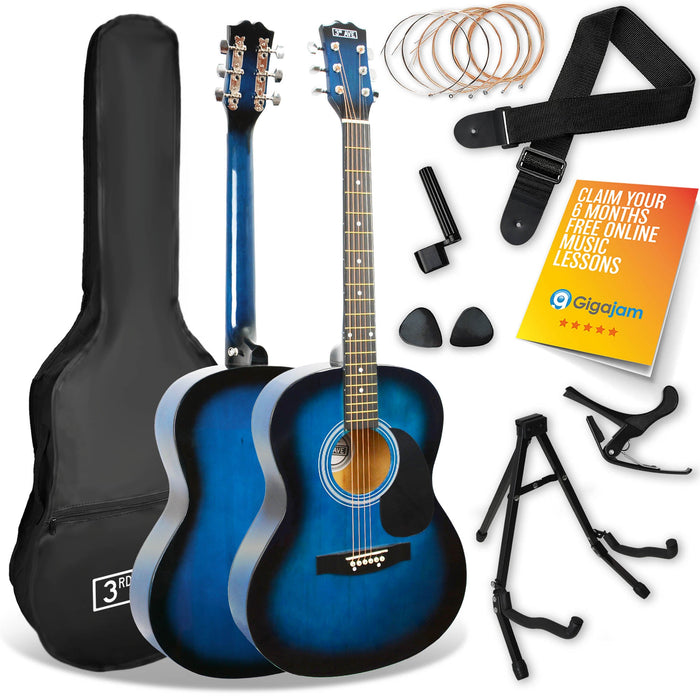 Acoustic Guitar Premium Pack - Blueburst