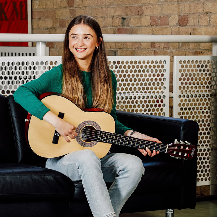 3 / 4 Size Classical Guitar Pack - Natural