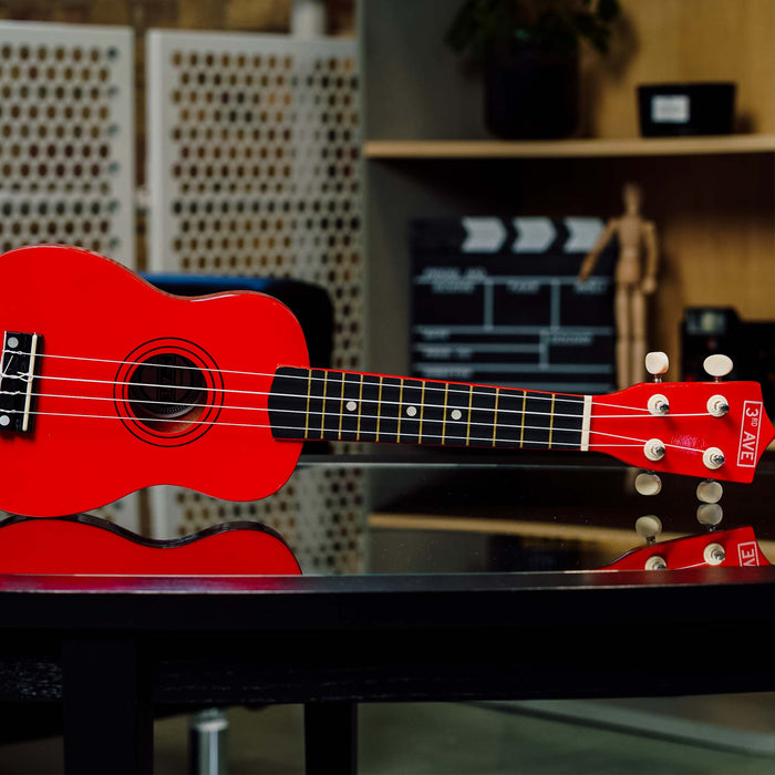 Soprano Ukulele - Red