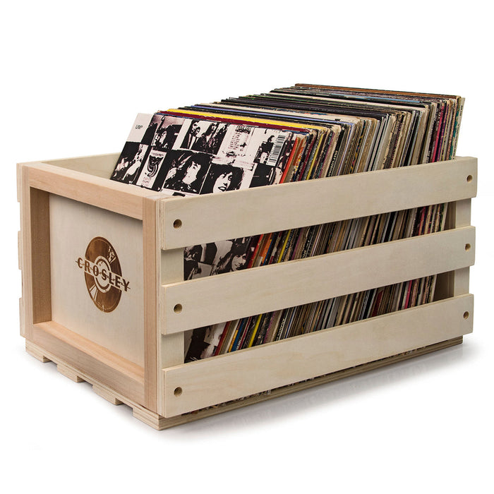 Eastwood Ii Turntable - Black + Bundled Record Storage Crate