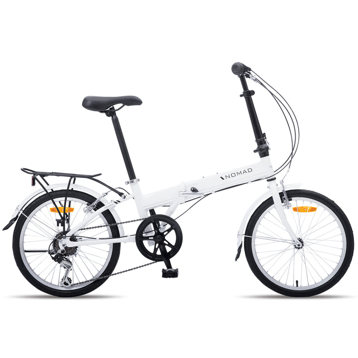 Bikes Nomad Folding Bike 20 Inch In Pearl White