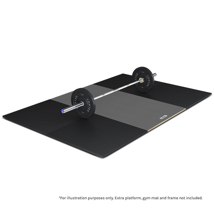 50Mm Weightlifting Platform V2 - Ebony 1M X 1M