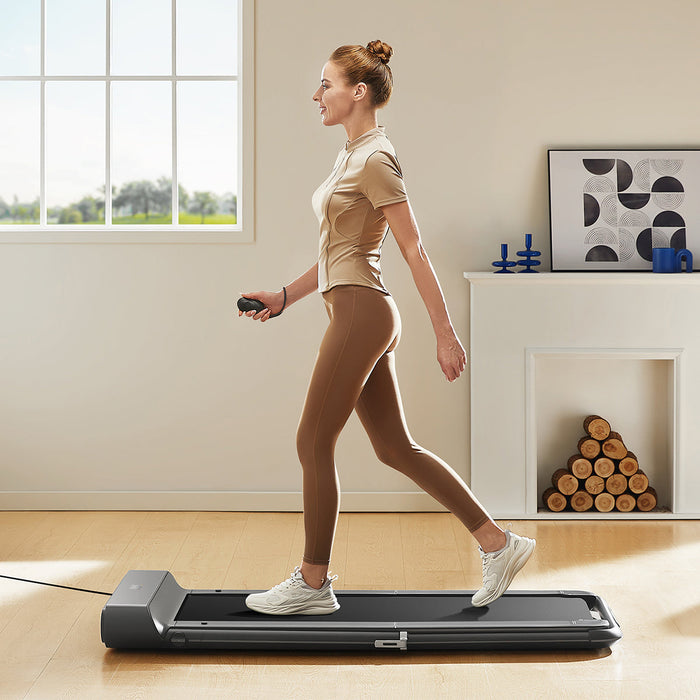 R1 Double-Fold Walking And Running Treadmill In Silver