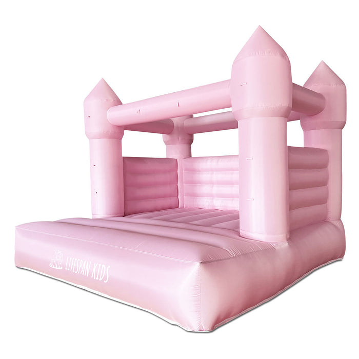 Kids Palace Jumping Castle - Pastel Pink