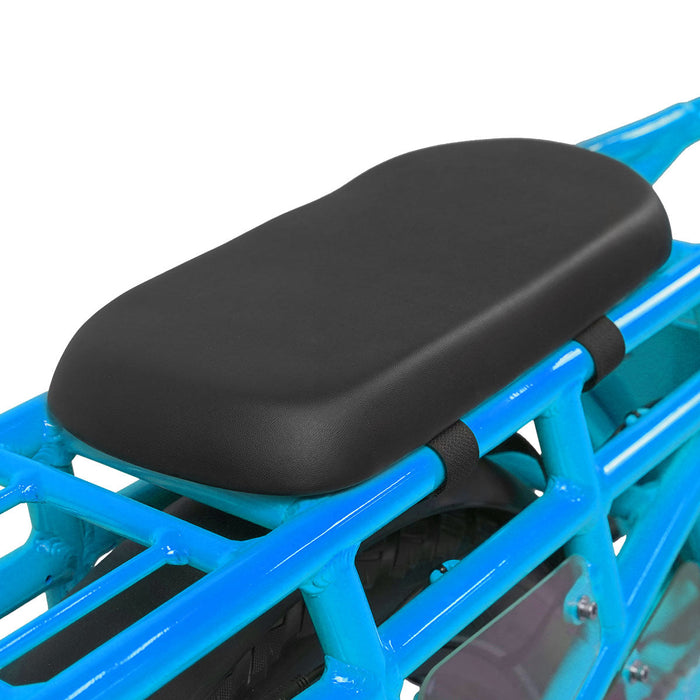 Bikes E-Moover E-Cargo Bike + Accessory Kit - Electric Blue