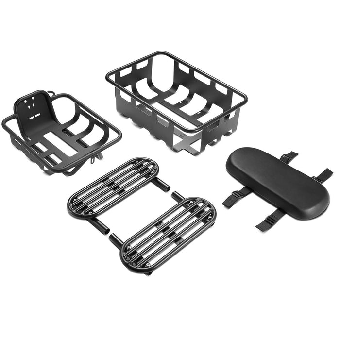 Bikes E-Moover E-Cargo Bike + Accessory Kit - Electric Blue