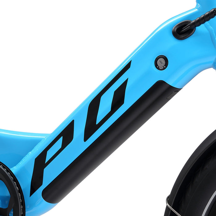 Bikes E-Moover Cargo Bike + Transporter Kit - Electric Blue