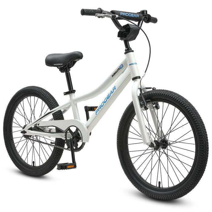 Duralite Kids Bike 20 Inch - Pearl White