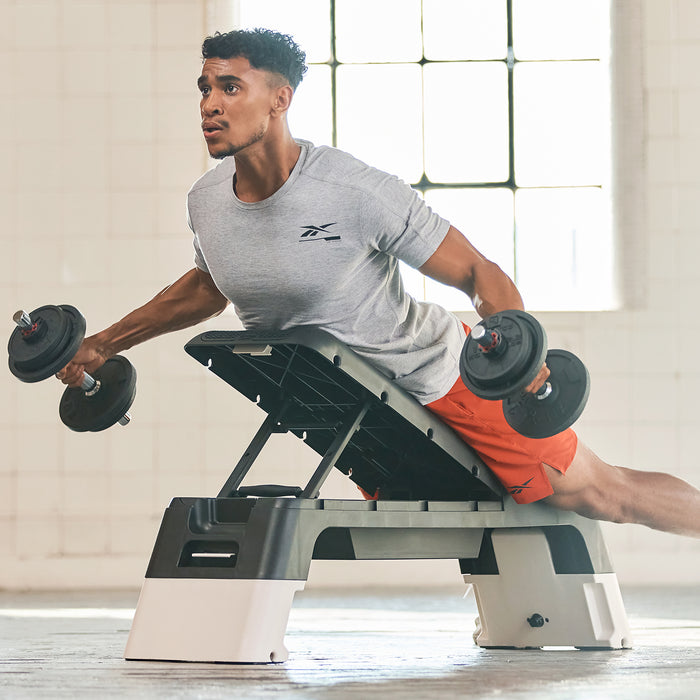 Aerobic Steps Deck - White