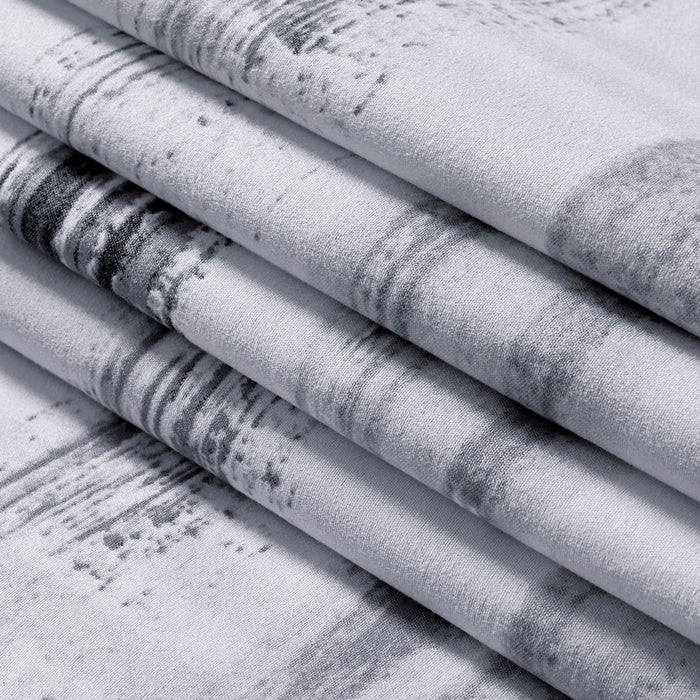 King Size Microfiber Reversible Quilt Cover Set - Lucas