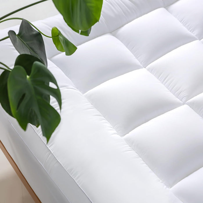 King Size Luxurious Extra Thick 1000Gsm Mattress Topper