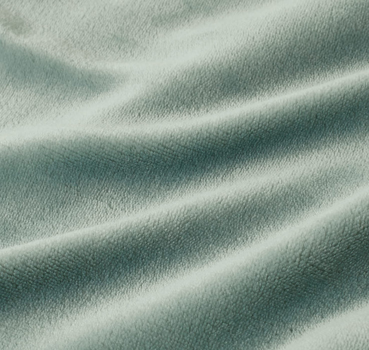 Super King Size 2-In-1 Teddy Sherpa Quilt Cover Set - Sage Green