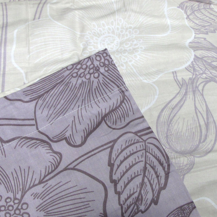 250Tc Gilmore Cotton Reversible Quilt Cover Set King