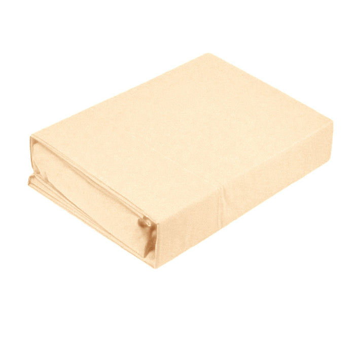 Microfibre Sheet Set Queen Apricot