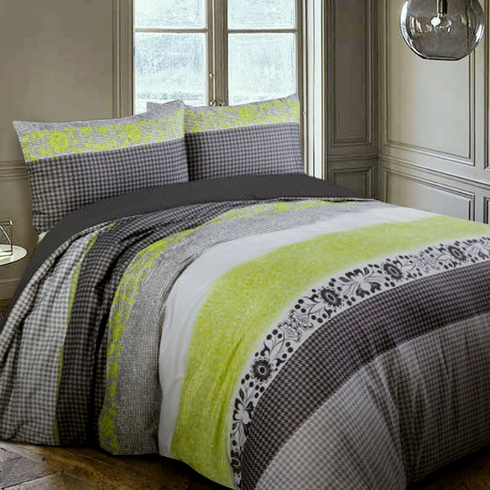 Ali Neon Quilt Cover Set Double