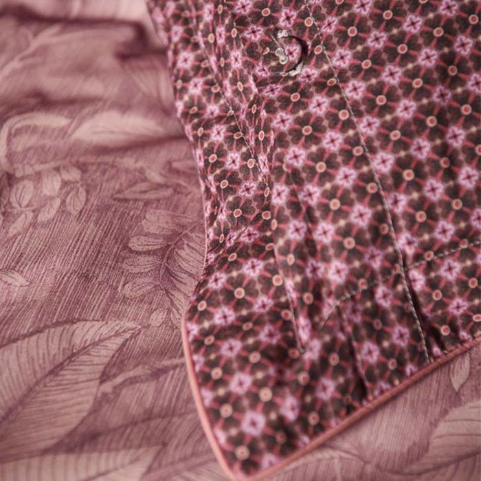 Casa Dei Fiori Terra Cotton Quilt Cover Set Queen