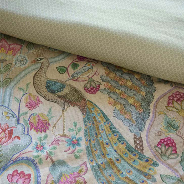 Pavoni Off White Cotton Quilt Cover Set Queen