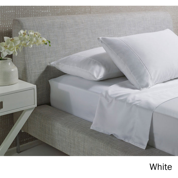 1000Tc Cotton Rich Sheet Set White King