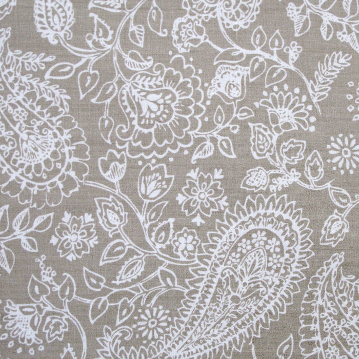 225Tc Cotton Rich Paisley Stone Quilt Cover Set Queen