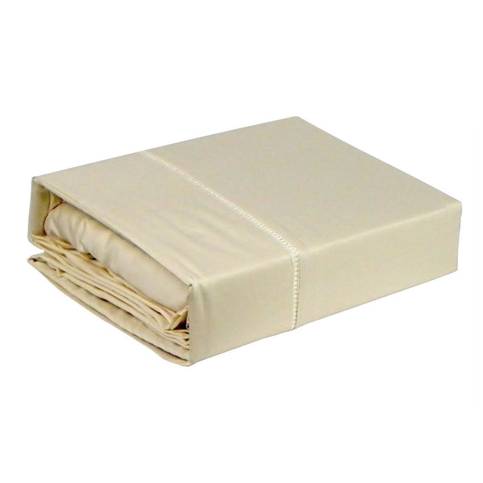 400Tc Bamboo/Cotton Sheet Set Eggnog Queen