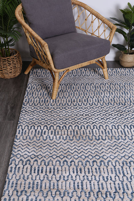 Camphils Navy Tribal 240 Cm X 330 Cm Floor Rugs