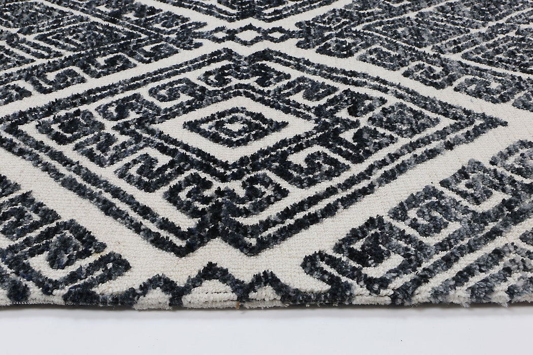 Glenfalls Anthracite Tribal 240 Cm X 330 Cm Floor Rugs
