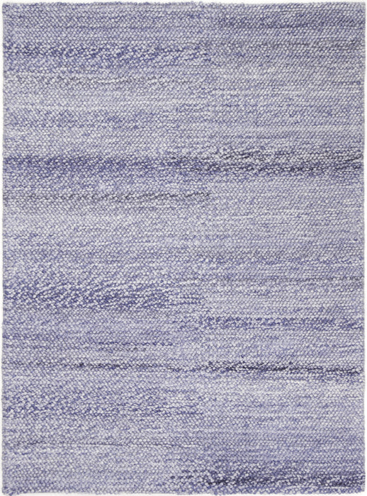 Loopy Blue Wool Blend 240 Cm X 330 Cm Floor Rugs