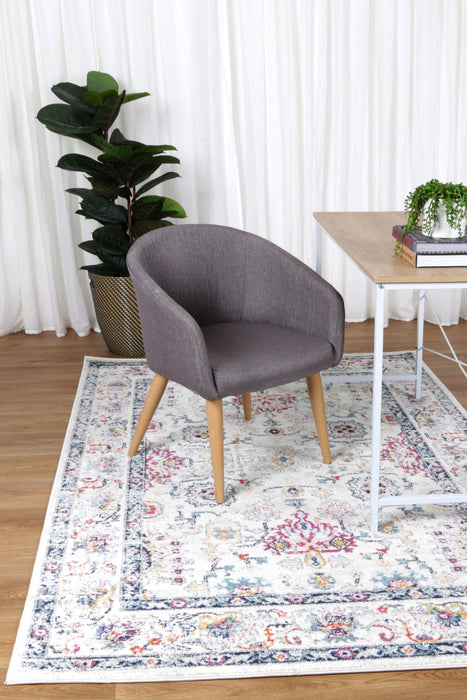 Prov18 Cream / L Grey 160 Cm X 230 Cm Floor Rugs