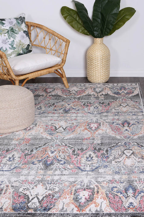 Transitional Muted Mullti Rug 280X380 Cm