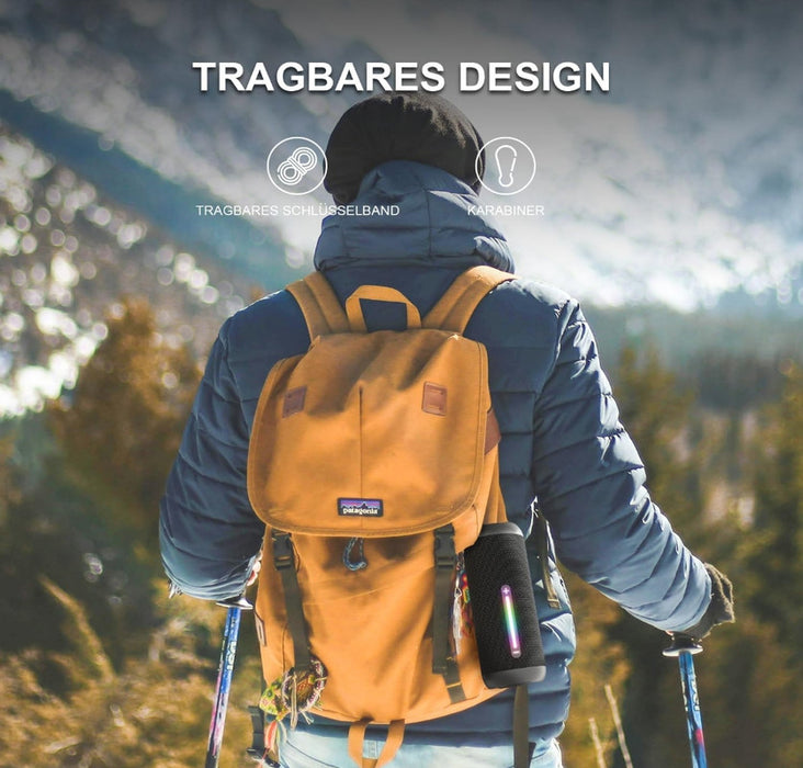 30W Ip67 Waterproof And Dustproof Wireless Dual Pairing Built-In Mic Loud Stereo Sound Portable Speaker