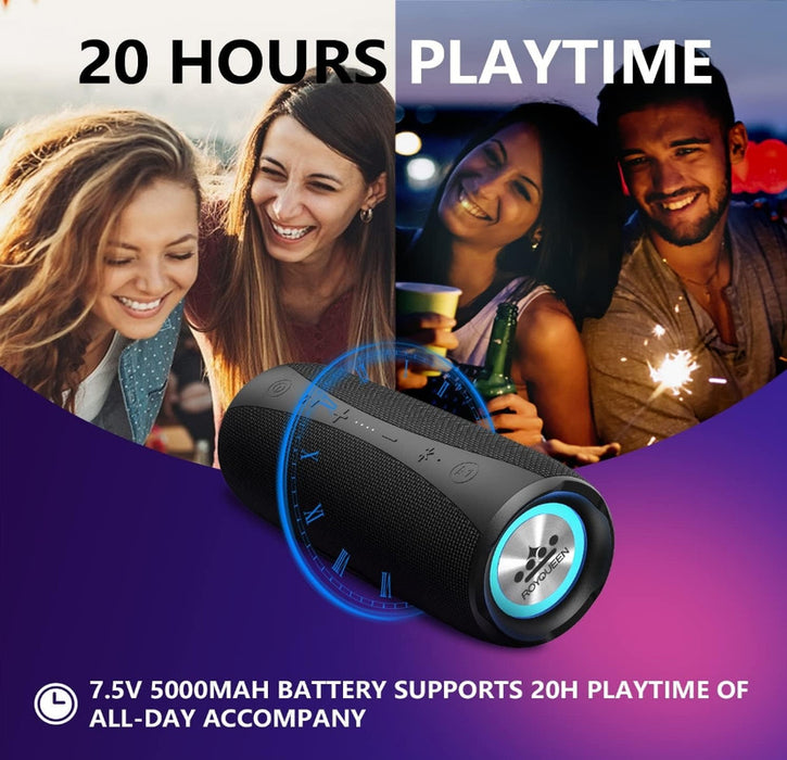 30W Ip67 Waterproof And Dustproof Wireless Dual Pairing Built-In Mic Loud Stereo Sound Portable Speaker