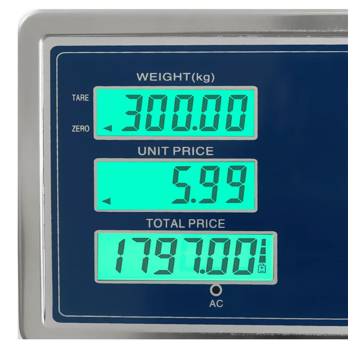 300Kg Electronic Digital Platform Scale Computing Postal Shop Scales Weight