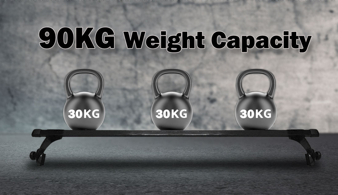 120Cm Universal Rain Gutter Car Roof Rack Cross Bars Black Adjustable Brackets Medium