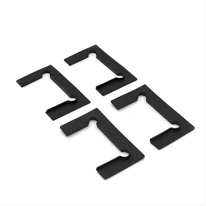 110X80Cm Corner Frameless Shower Screen With Nickel Channel And Ss Hinges Square Double Pull Handle