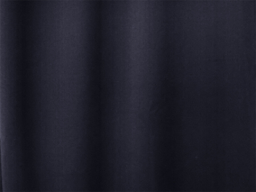 100% Blockout Curtain 280X230Cm Pinch Pleat Blackout High Level Fabric Black