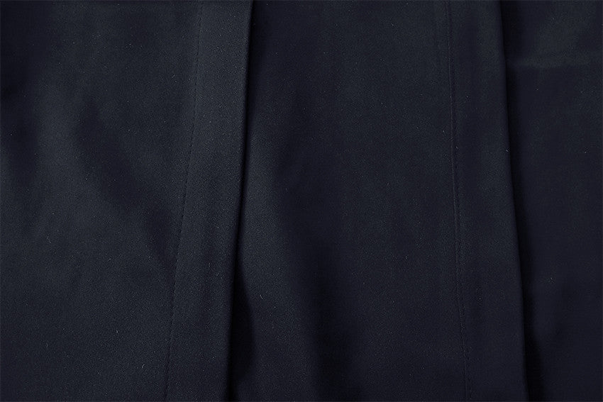 100% Blockout Curtain 1X280X270Cm Pinch Pleat Blackout High Level Fabric Black