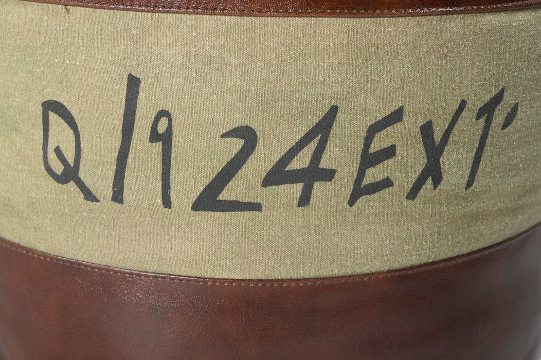 Savon France Round Hand Made Ottoman