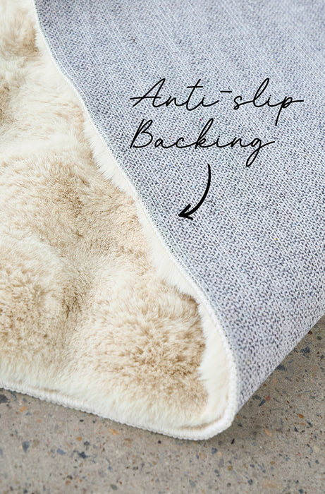 Washable Rug - Natural 160X100Cm