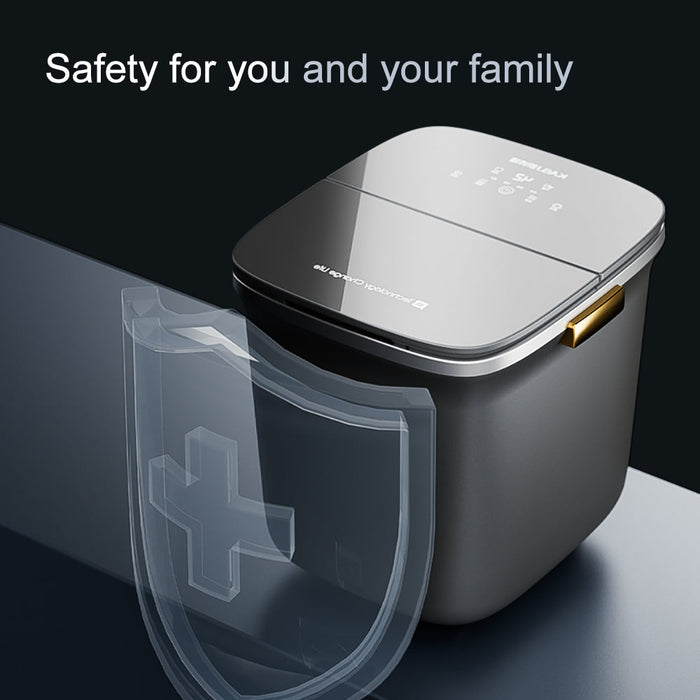 Foot Spa Airbag Squeezing Foot Bath Massager Dry And Wet Dual-Use Qn-01