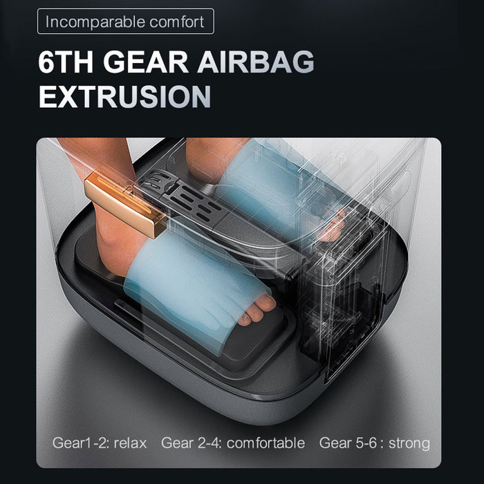 Foot Spa Airbag Squeezing Foot Bath Massager Dry And Wet Dual-Use Qn-01